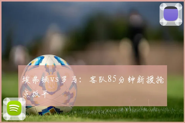 埃弗顿vs罗马:客队85分钟新援抢点扳平