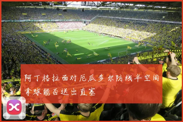 阿丁格拉面对厄瓜多尔防线半空间拿球能否送出直塞